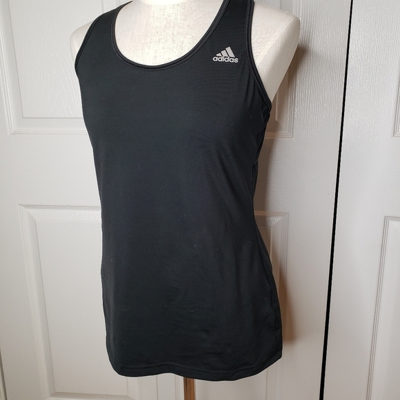 Adidas 3 stripe t-back sport tank - Picture 1 of 7